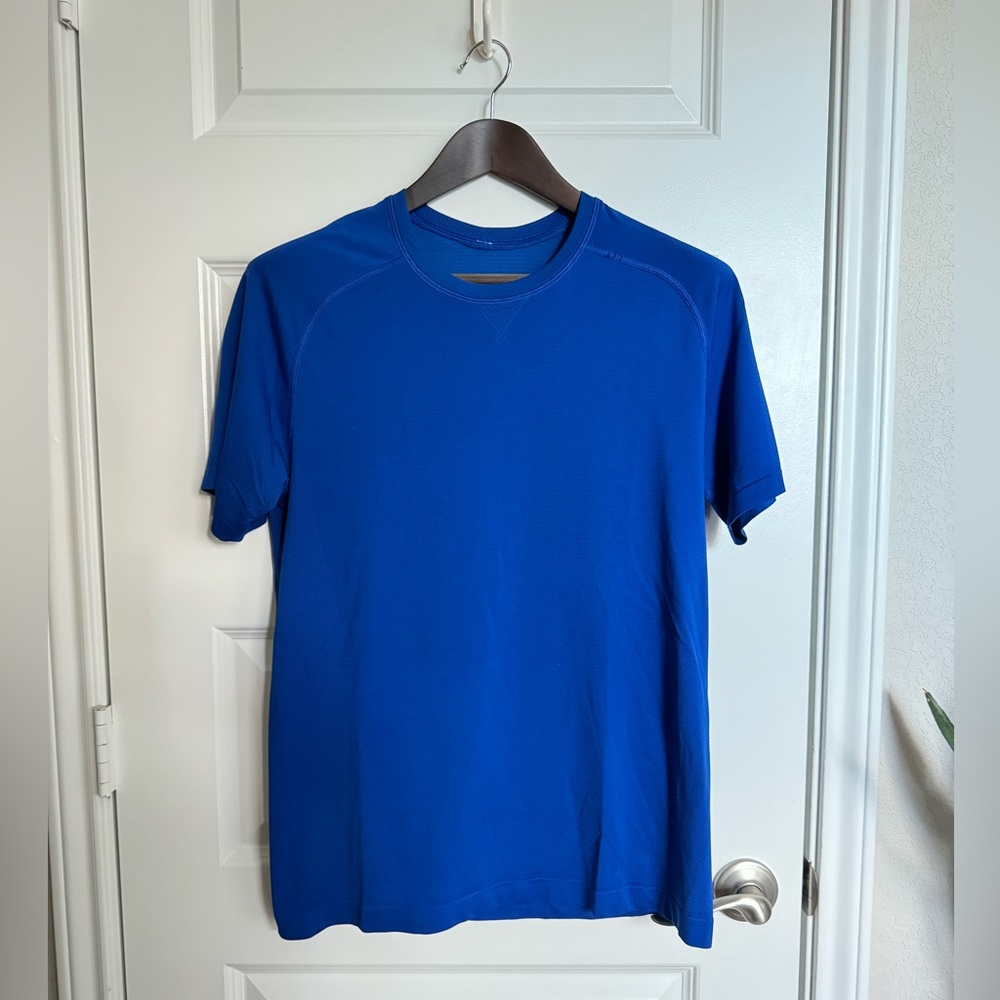lululemon metal vent, blue, medium